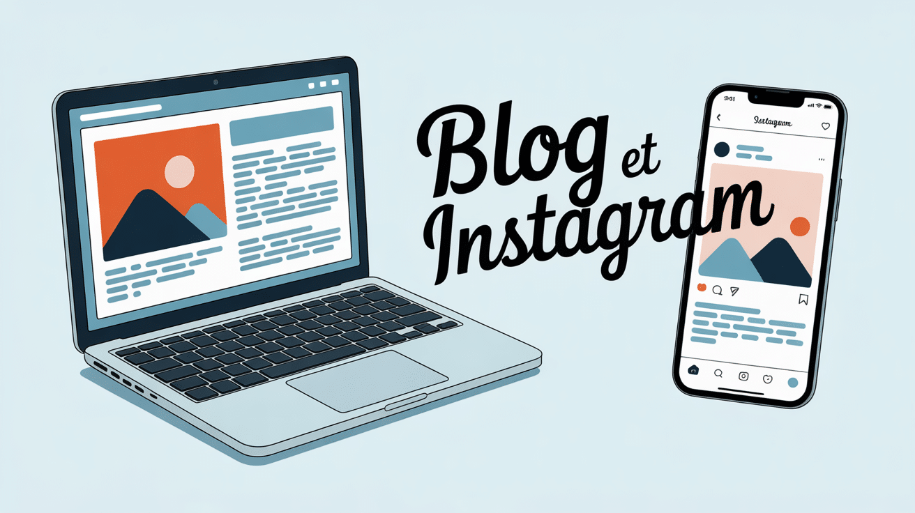 illustration synergie blog and instagram article