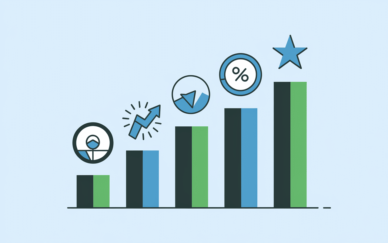 graphique seo blog and instagram visibilité