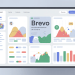 interface brevo marketing digital sur écran