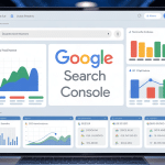 google search console avec graphiques de performance