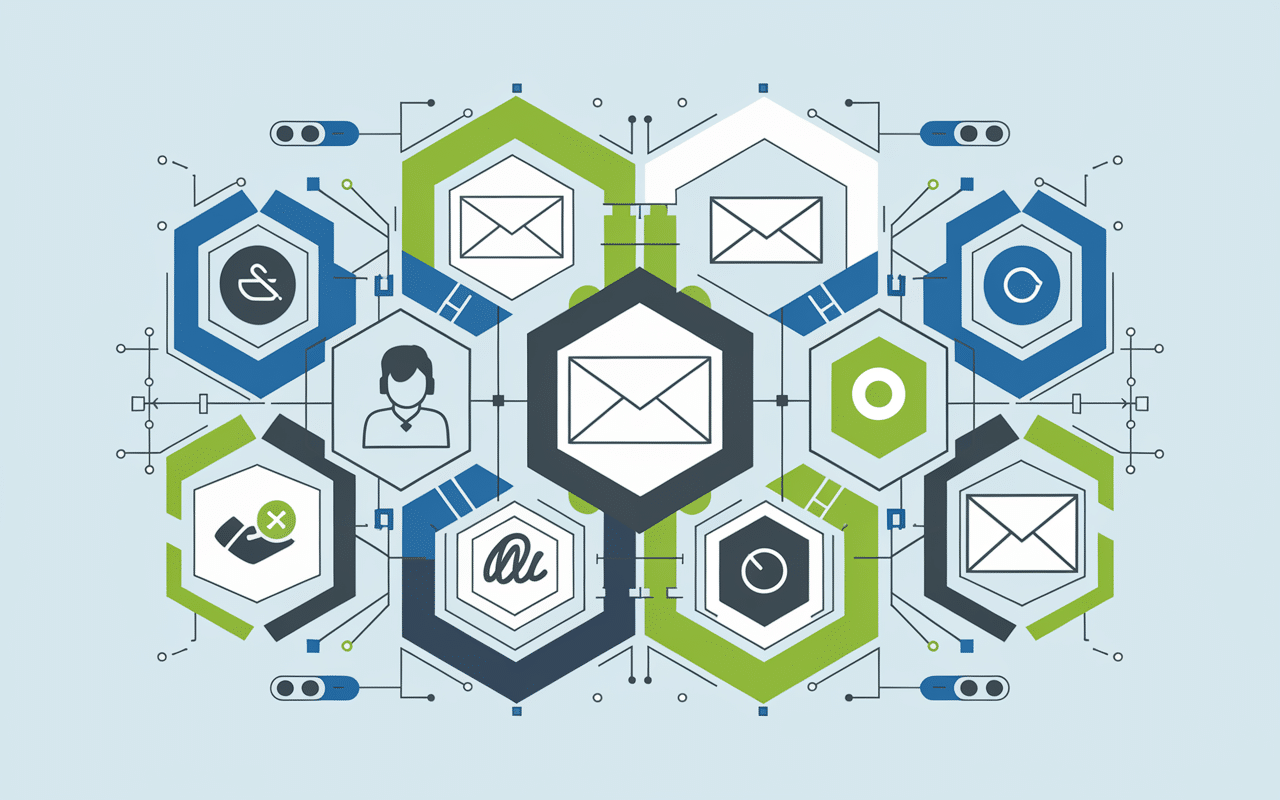 personnalisation et automation email mailerlite flux engrenages