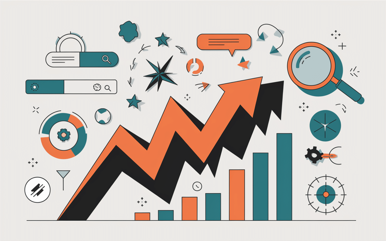 illustration fusée succès google search console