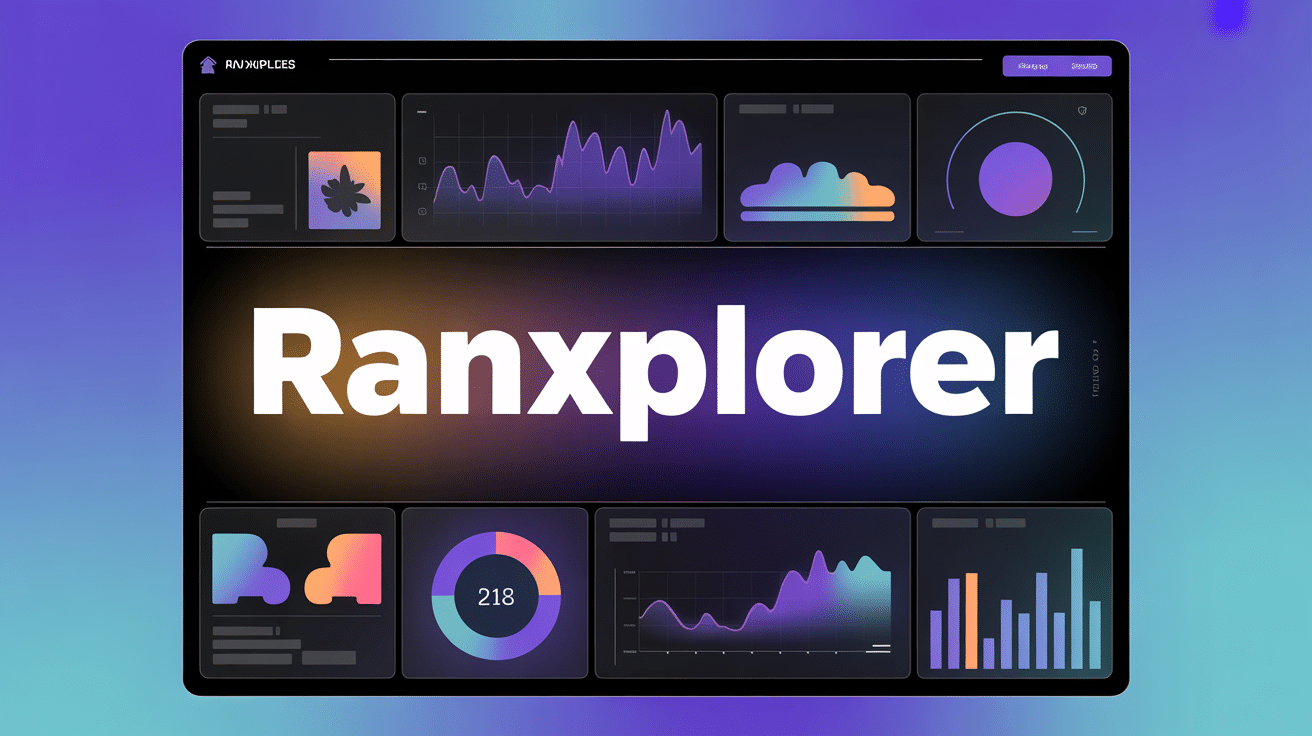 Interface ranxplorer tableau de bord SEO