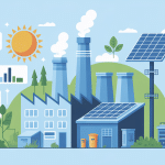 addviseo expertise énergétique illustration usine panneaux solaires