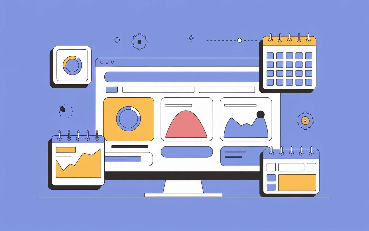 Image automated facebook outils tableau bord