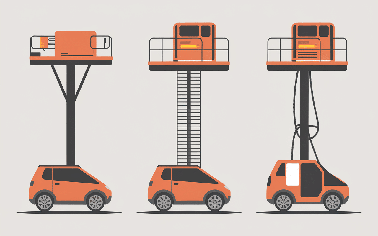 schema caces 1b plateformes élévatrices mobiles