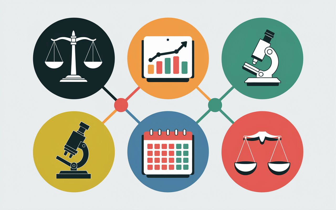 Committee différents types illustration
