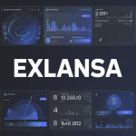 exlansa interface moderne avec tableaux de bord