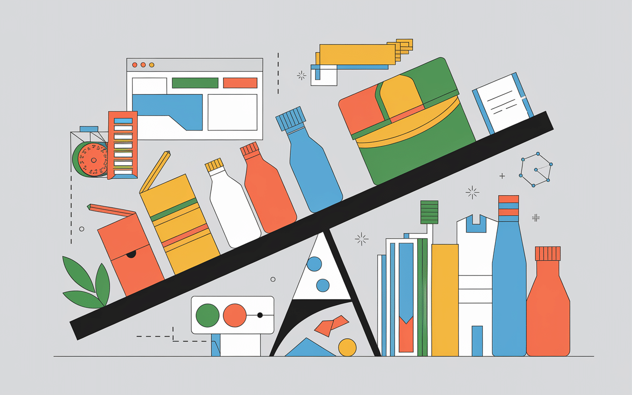 Balance produits traditionnels fmcg innovation