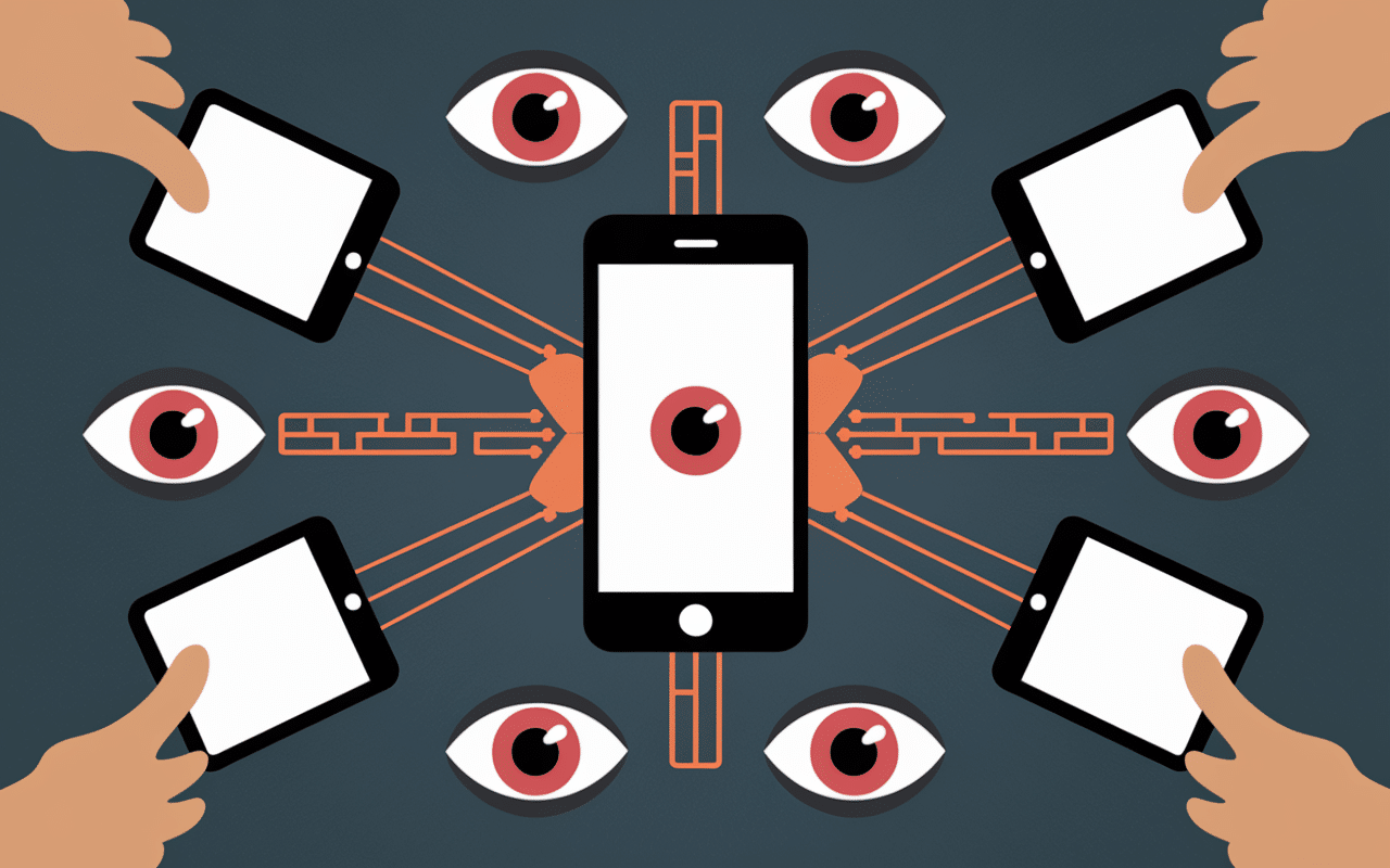 insta stalker surveillance digitale icones