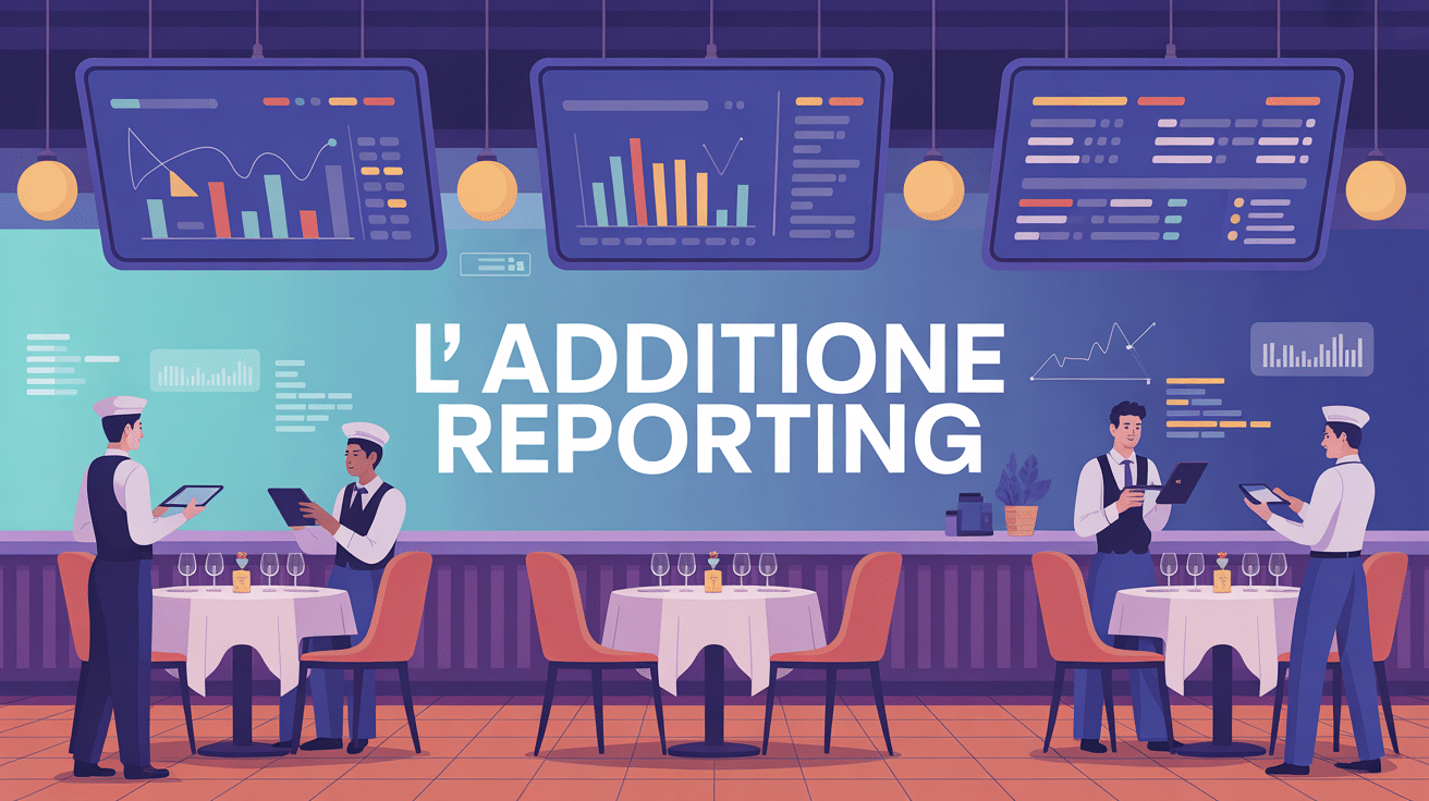 dashboard l'addition reporting pour restaurant