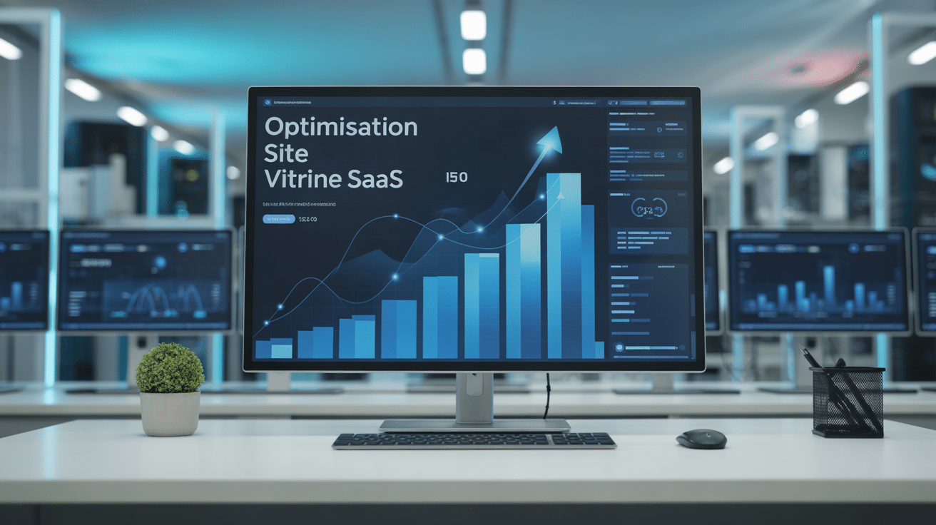 optimiser site vitrine saas roumane and companies tableau de bord