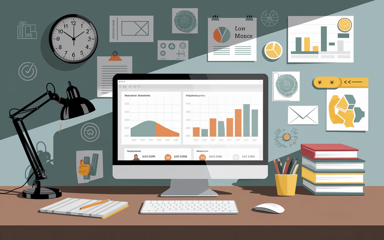 Tableaux de performance email automation hunter.io