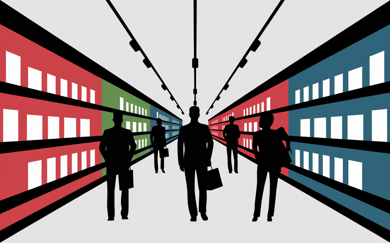 planogramme schéma zones magasin