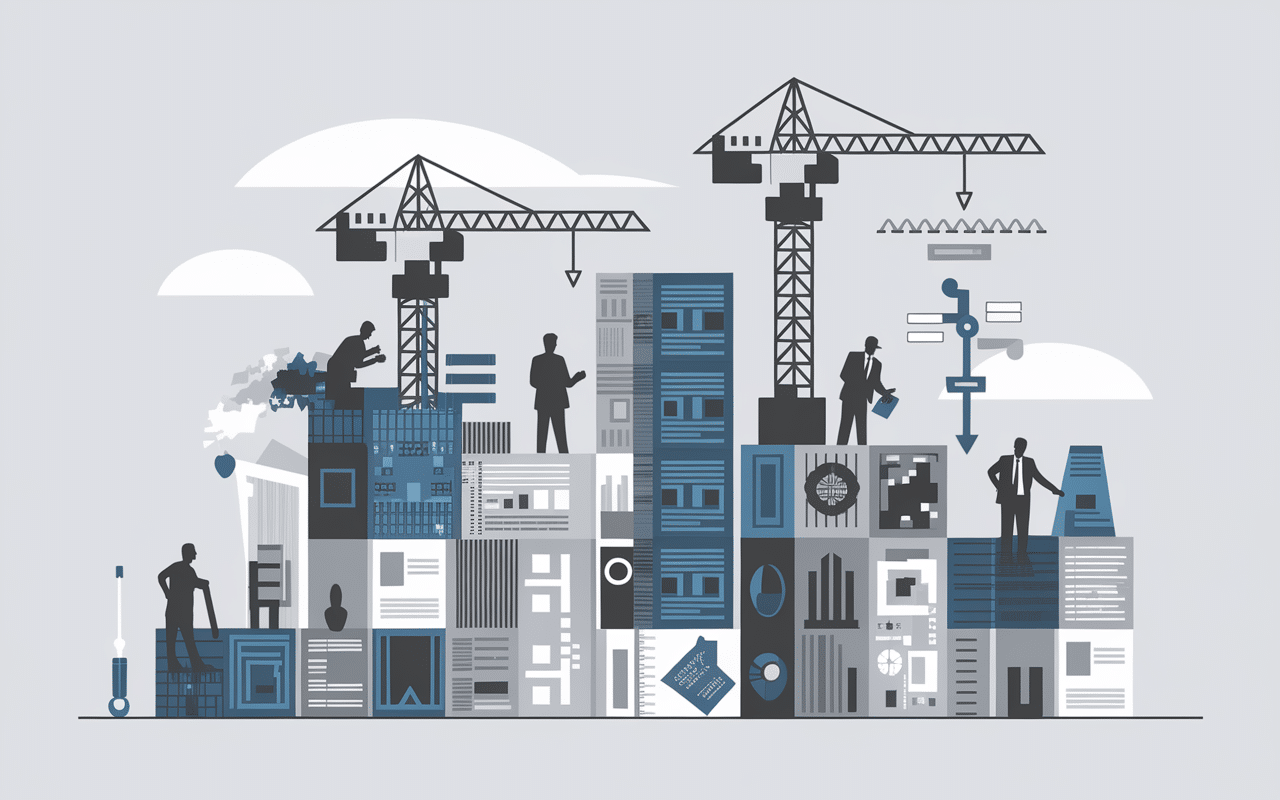 Construction politique rh salaire bloc schéma