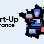 Start up in France illustration carte France innovation