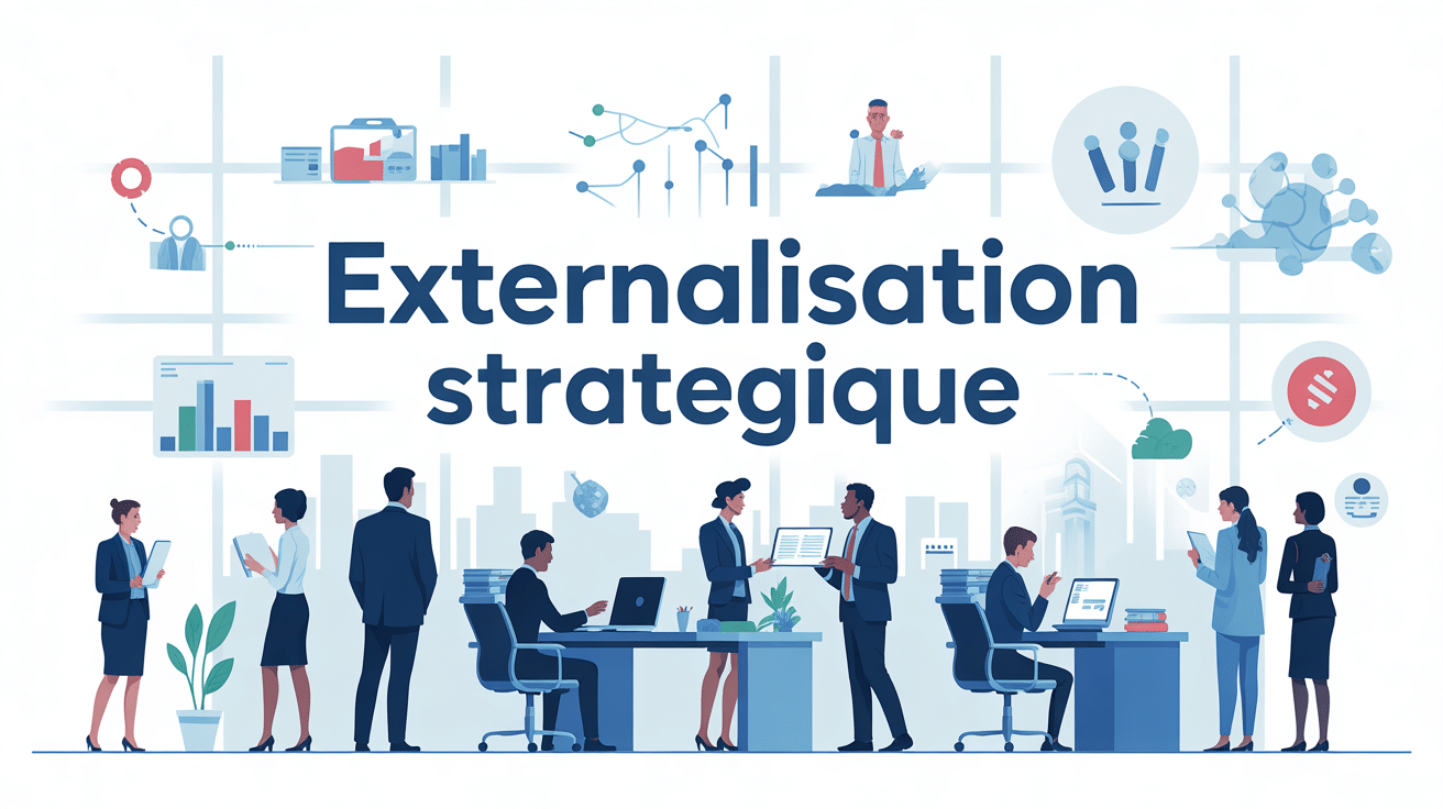 Illustration externalisation stratégique avec Strategic Outsourcing Inc