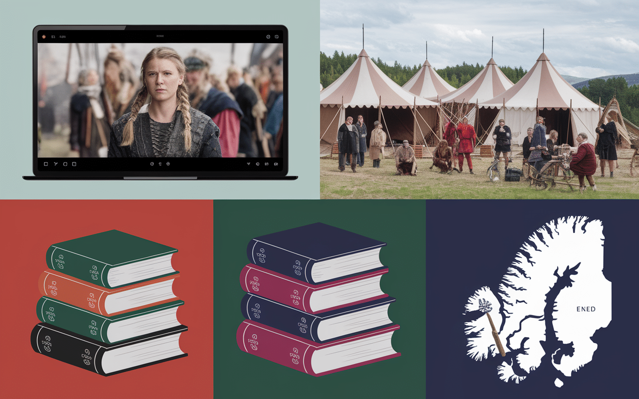 Viking dir influence moderne série archéologie