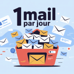 1 mail par jour avis boîte mail digitale débordante
