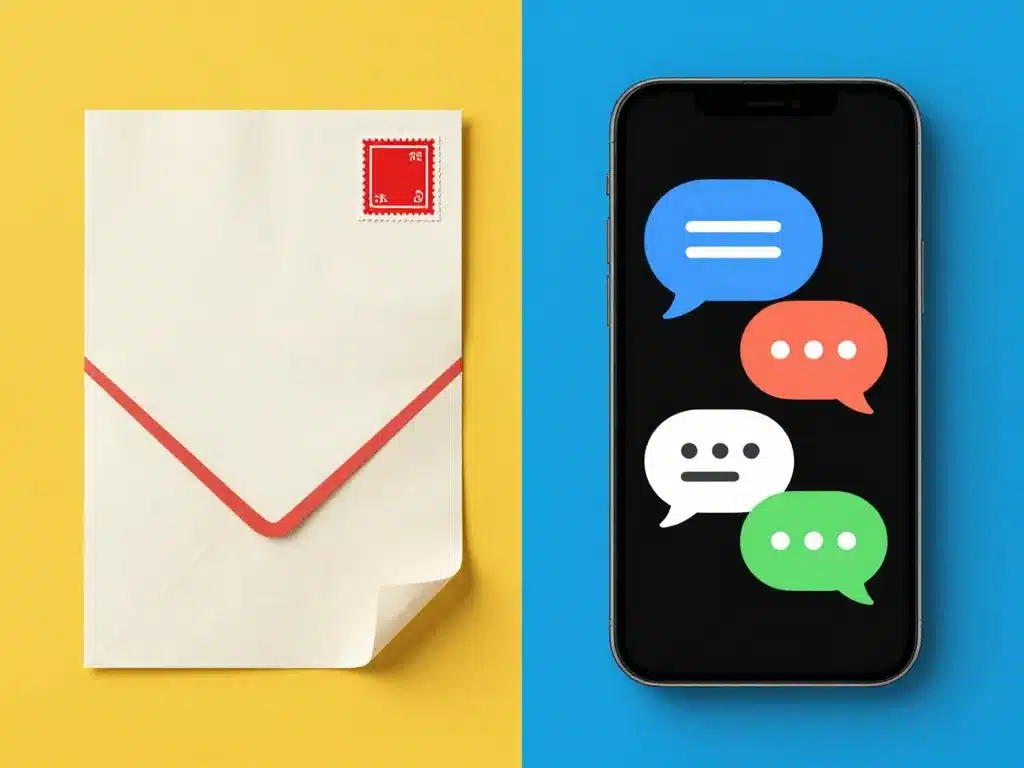 Image alternatives vous en souhaitant bonne réception email moderne