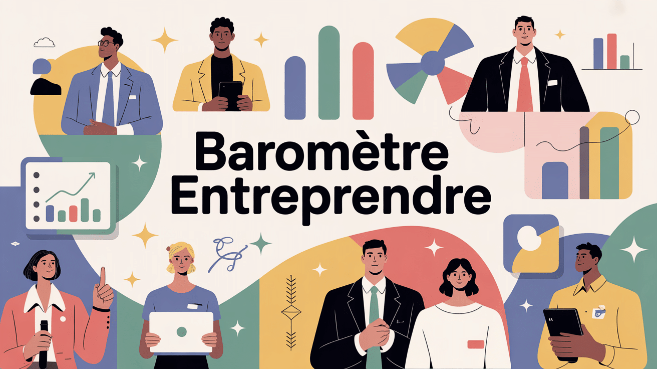 barometre entreprendre illustration profils entrepreneurs