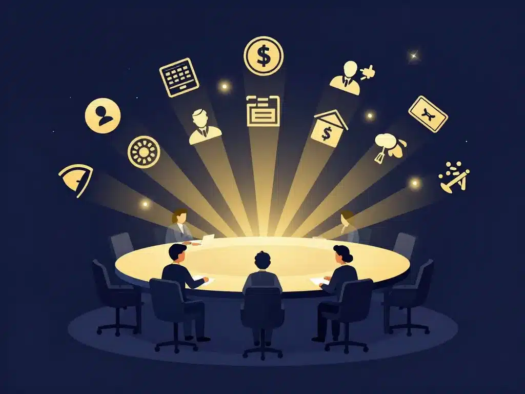 Illustration missions comité établissement BNP Paribas