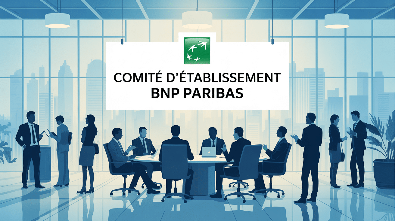 Illustration rôles comité établissement BNP Paribas