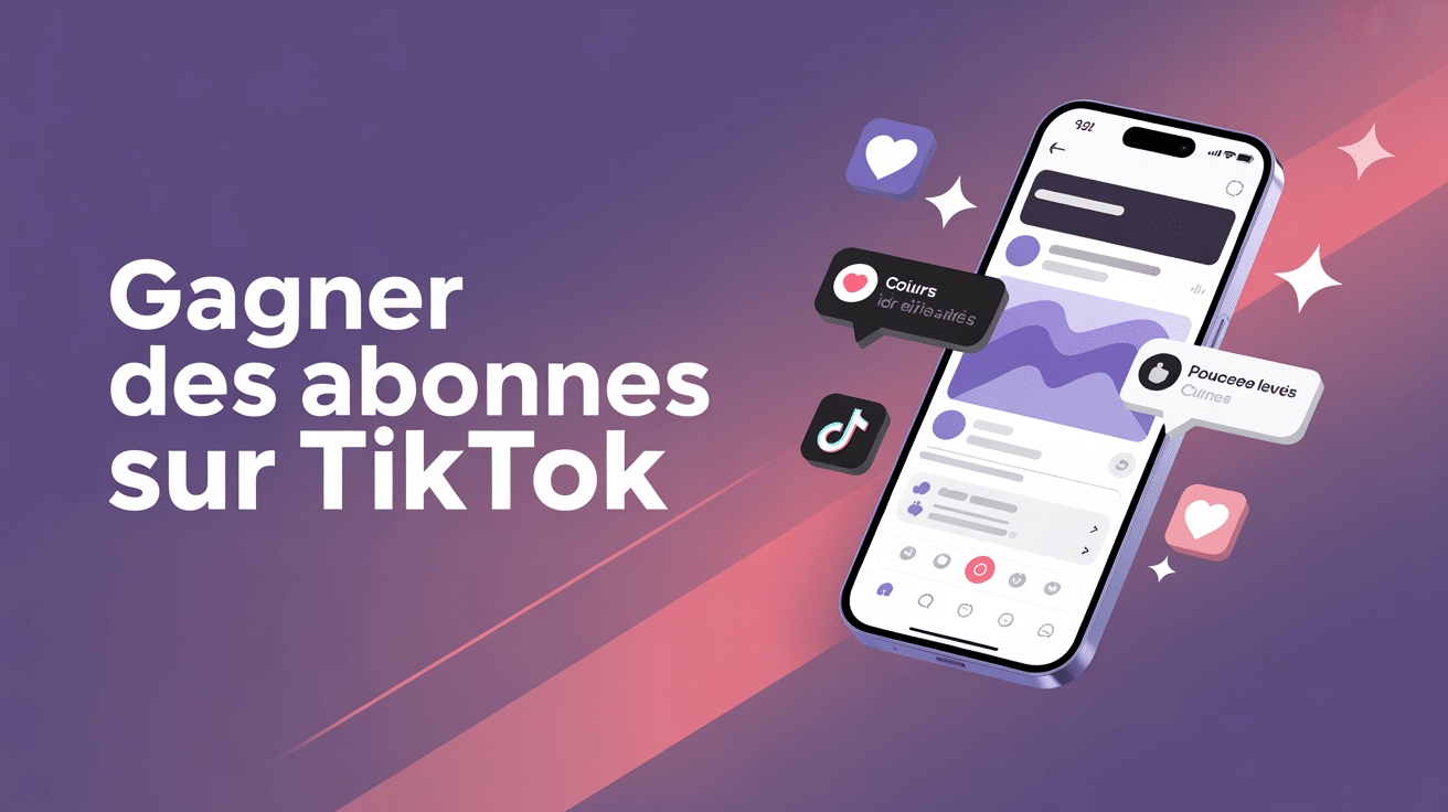 comment avoir beaucoup d abonnés sur tik tok visuel smartphone réseaux sociaux
