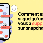 illustration smartphone comment savoir si quelqu'un nous a supprimé sur snapchat