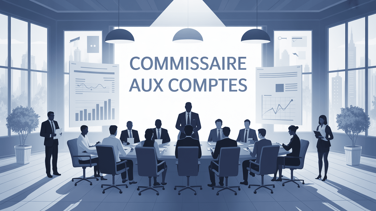 illustration moderne devenir commissaire aux comptes en entreprise
