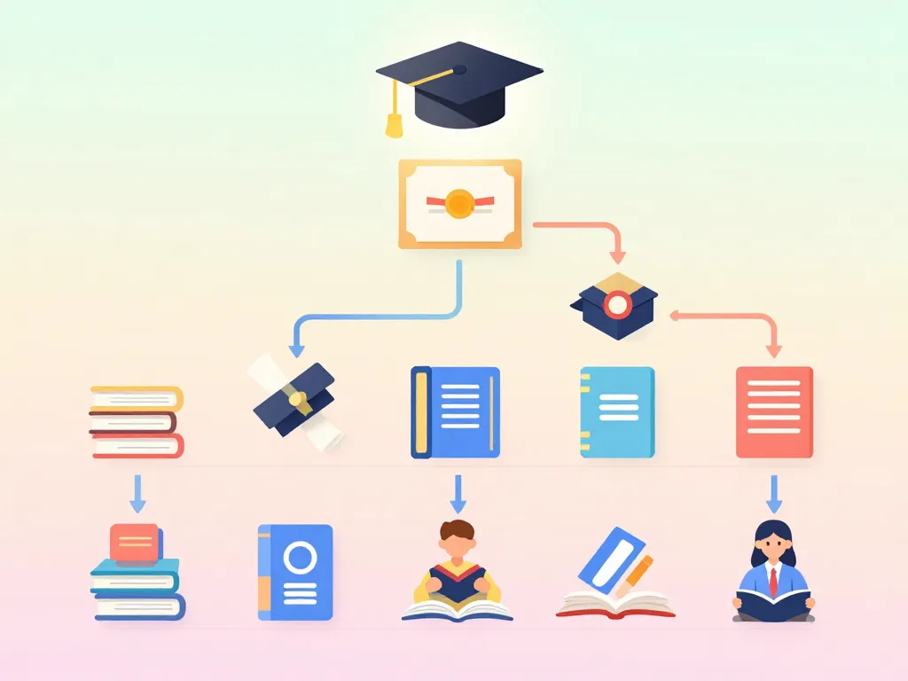 concept diagram parcours études devenir commissaire aux comptes