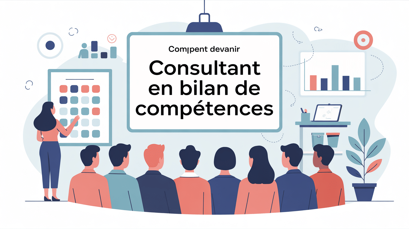 Illustration métier : devenir consultant en bilan de compétences