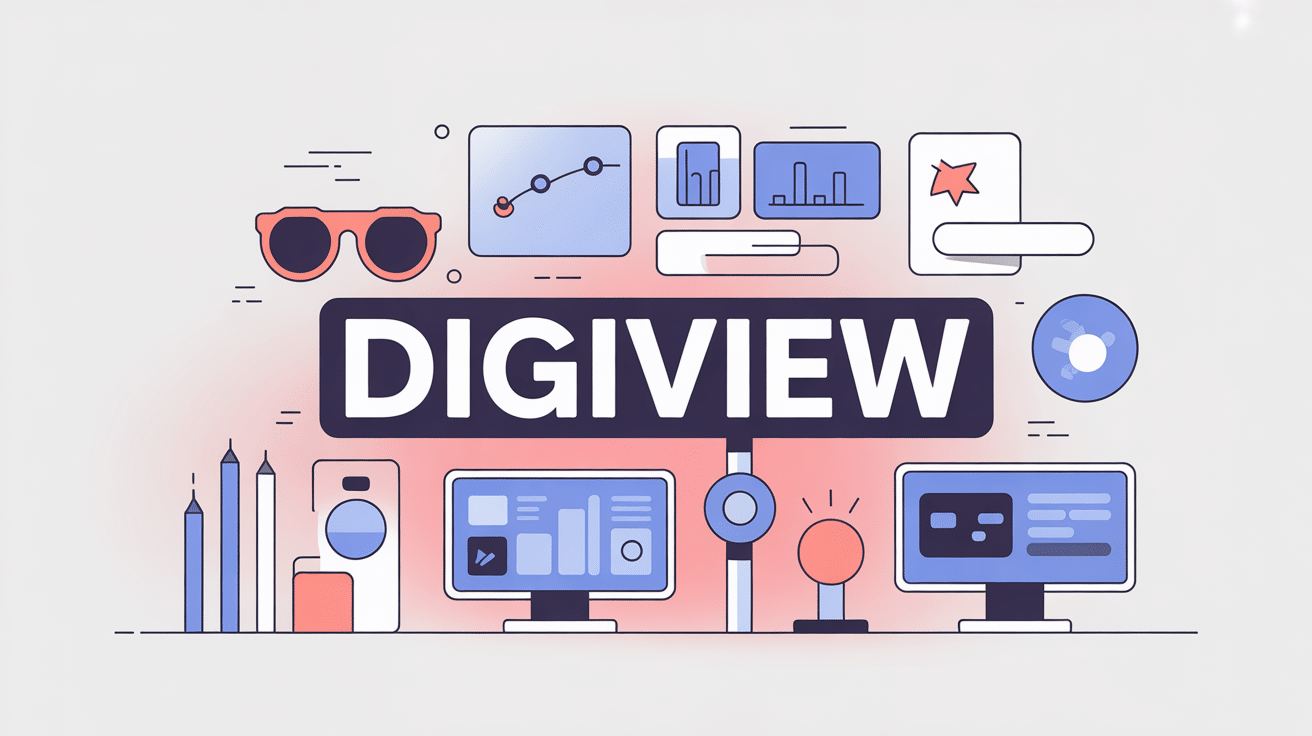 illustration digiview agence outil analytics optique
