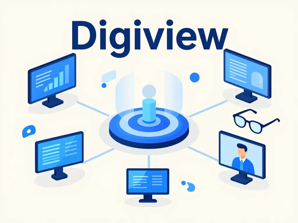 digiview illustration usages agence data lunettes écrans