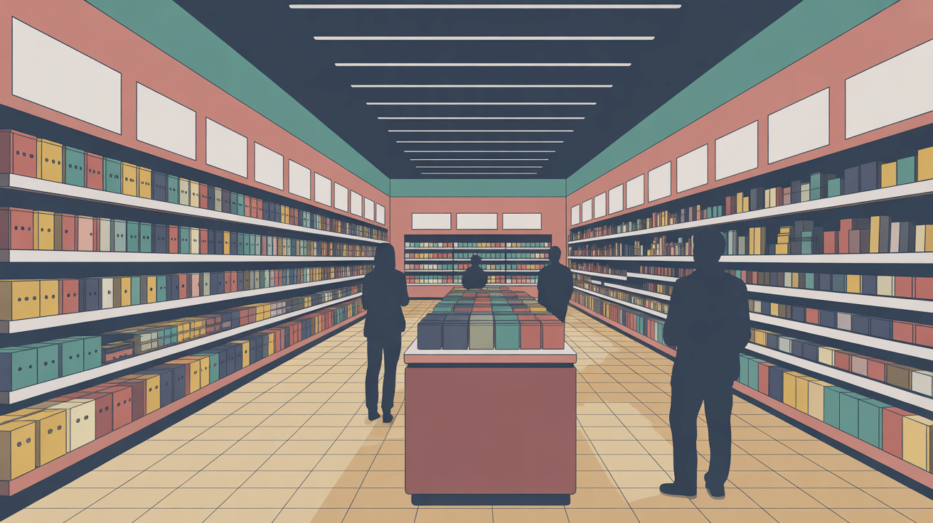 Enjeux facing rayon magasin optimisé