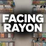 Facing rayon en supermarché moderne