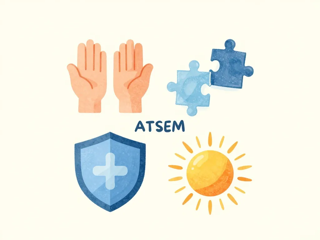 illustration competences et qualités lettre de motivation atsem