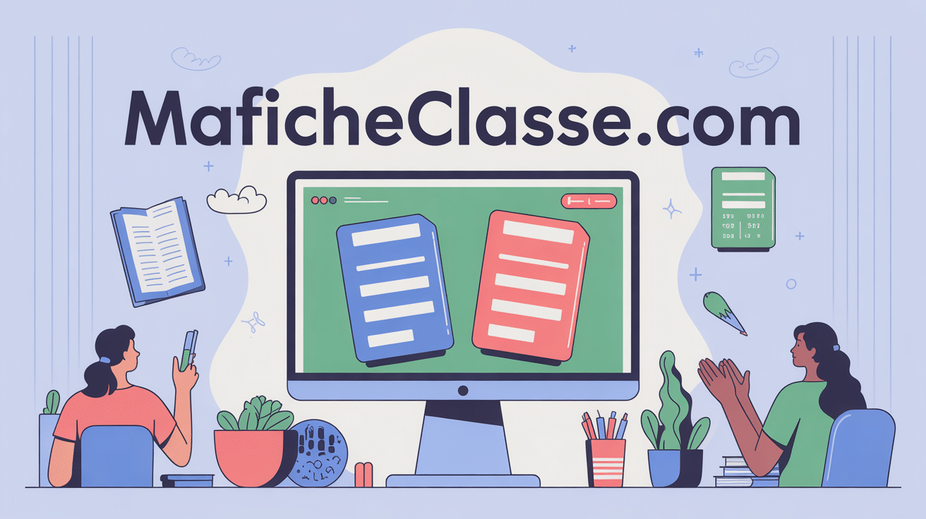 maficheclasse com interface fiches pédagogiques