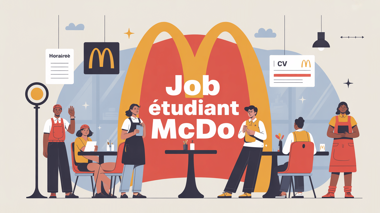 mcdo job etudiant étudiants en restaurant