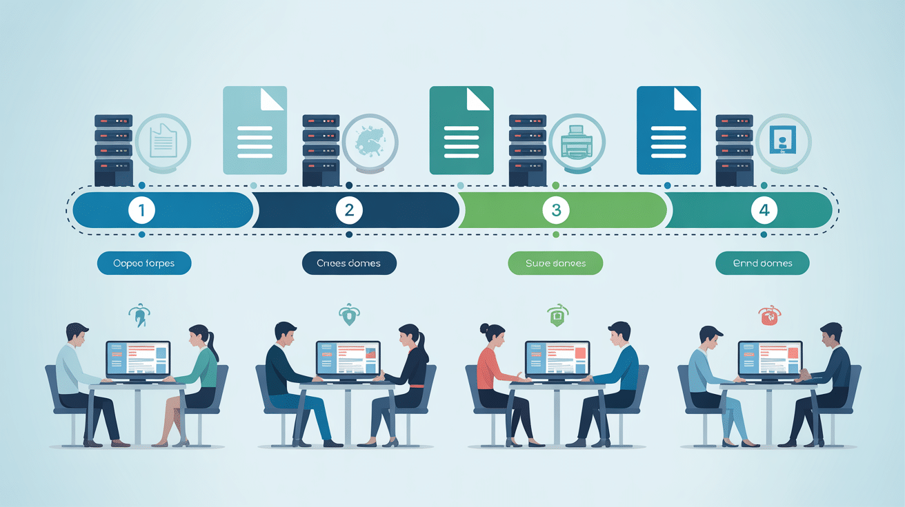 timeline étapes mmm marketing équipe et data