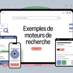 moteur de recherche exemple interface moderne