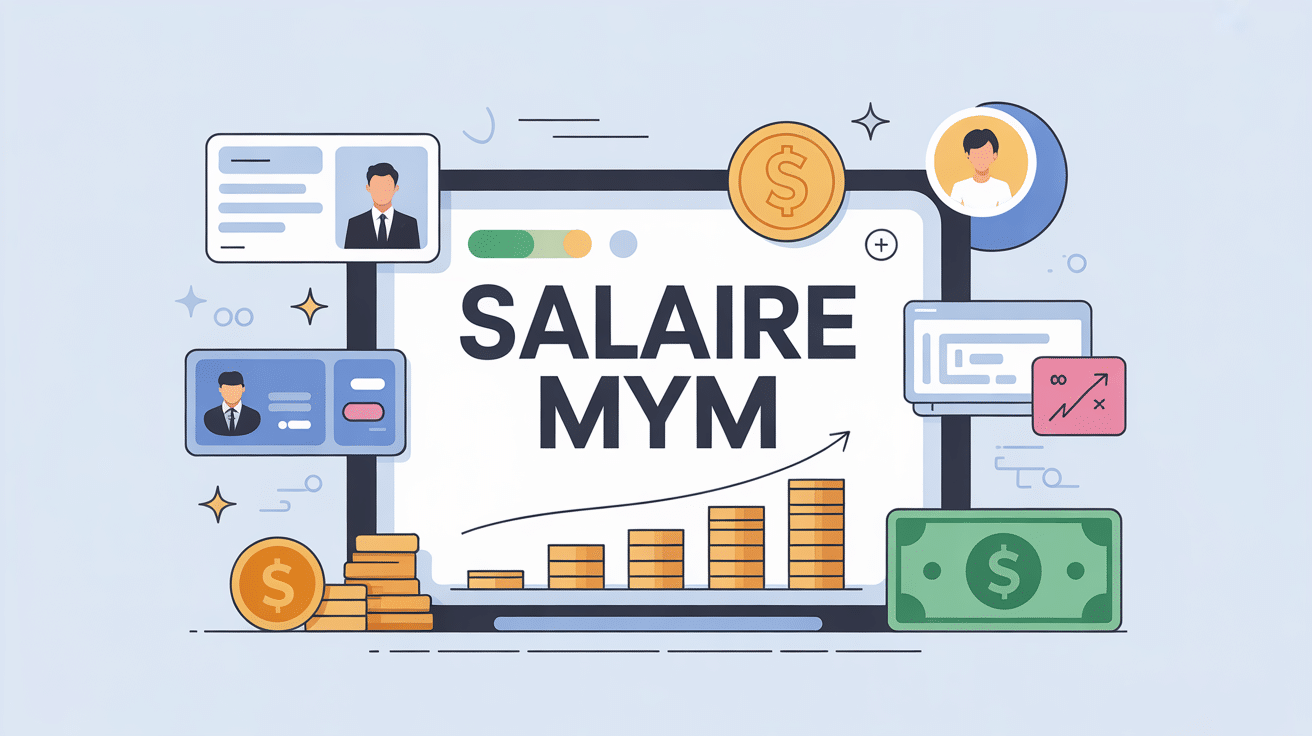 Illustration mym salaire gains virtuels