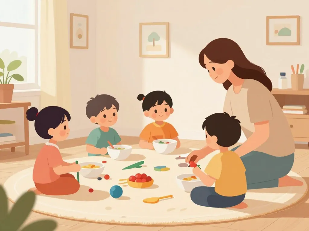 pourquoi devenir assistante maternelle avantages quotidien scène famille