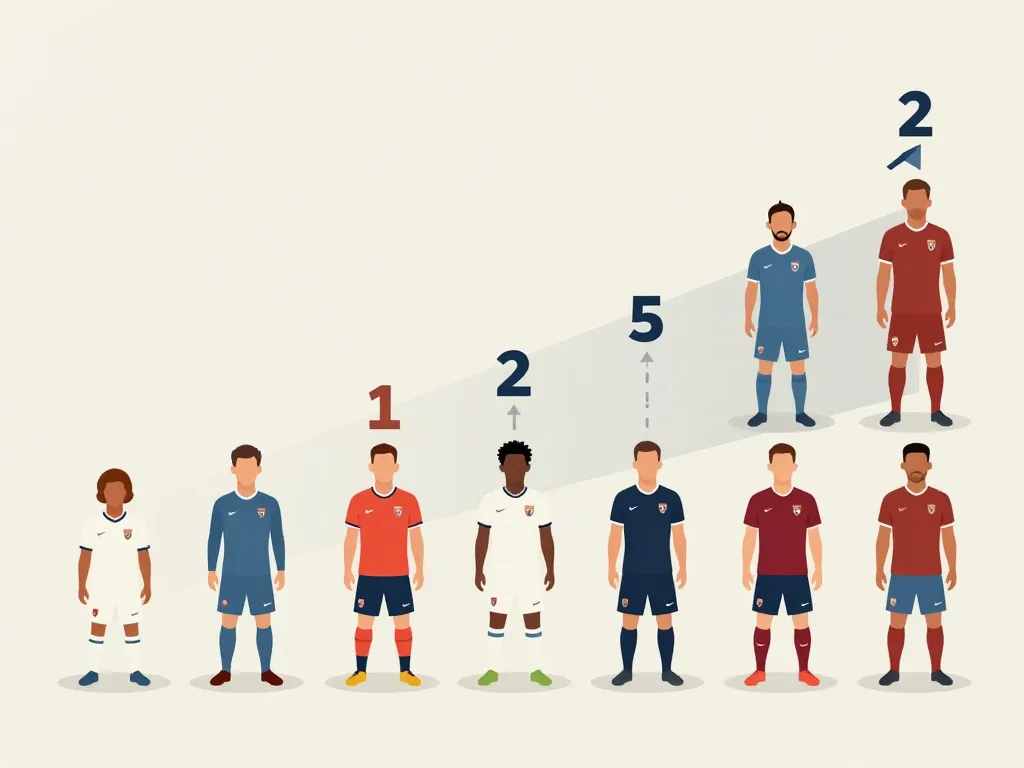 schéma salaires et écarts salaire moyen ligue 2