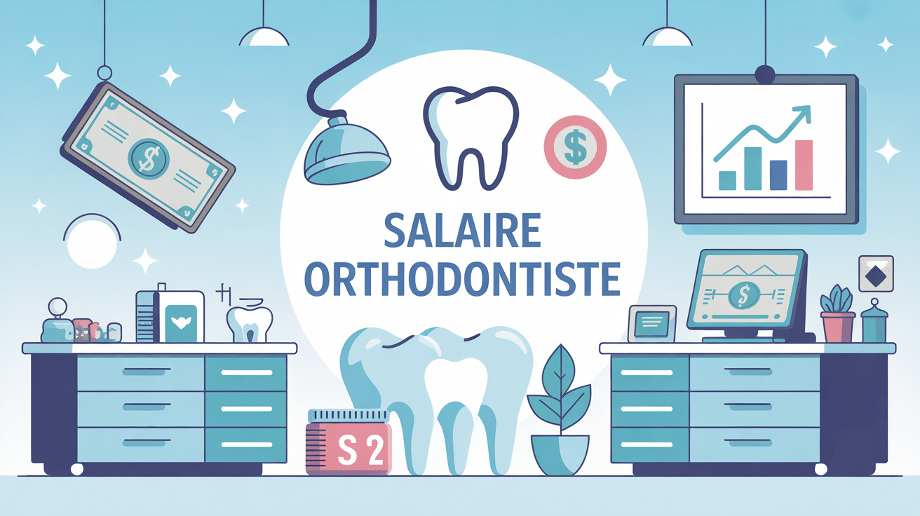 salaire orthodontiste illustration cabinet dentaire éléments financiers