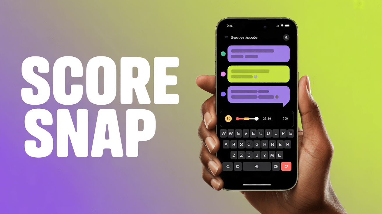 score snap augmente quand messagerie smartphone points