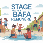 stage pratique bafa rémunéré animateurs stagiaires centre de loisirs