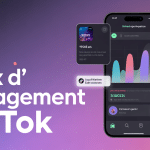 statistiques taux d'engagement tiktok application mobile