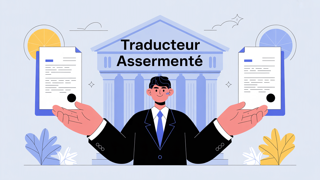 traducteur assermenté comment devenir illustration parcours