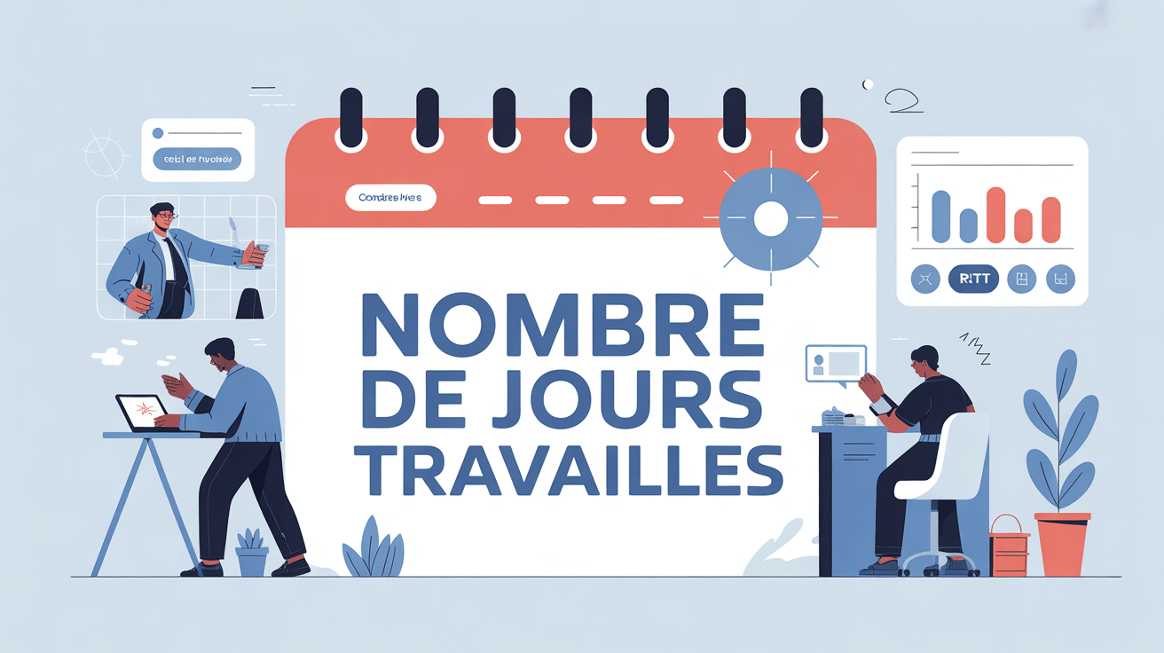illustration centrale calcul optimisation nombre de jours travaillés france